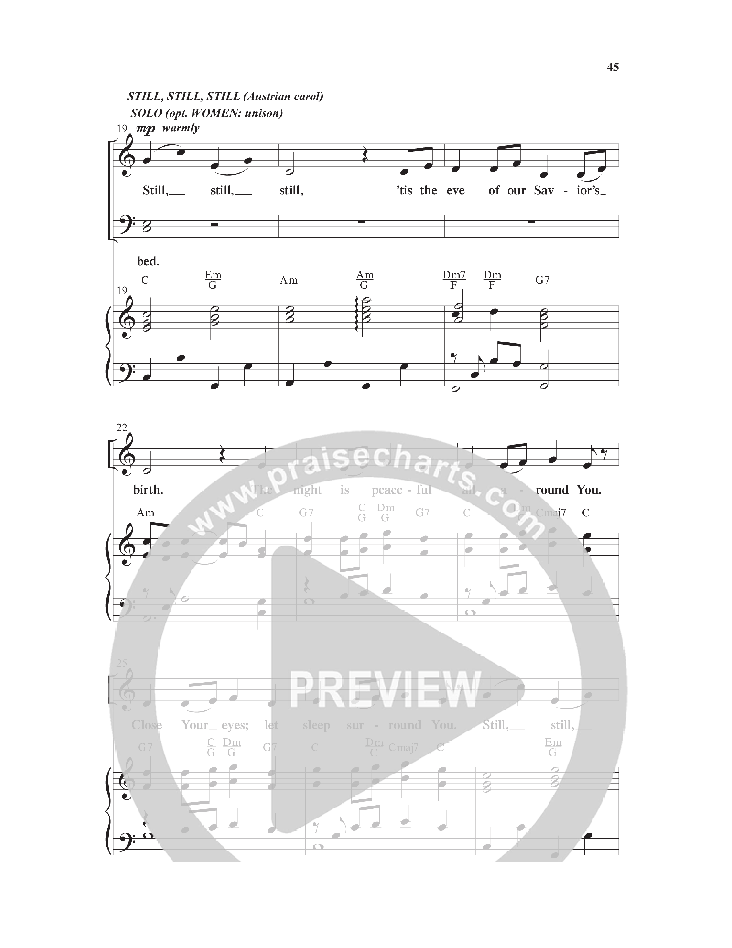 How Great Our Joy (10 Song Choral Collection) Song 5 (Piano SATB) (Word Music Choral / Arr. Marty Parks)