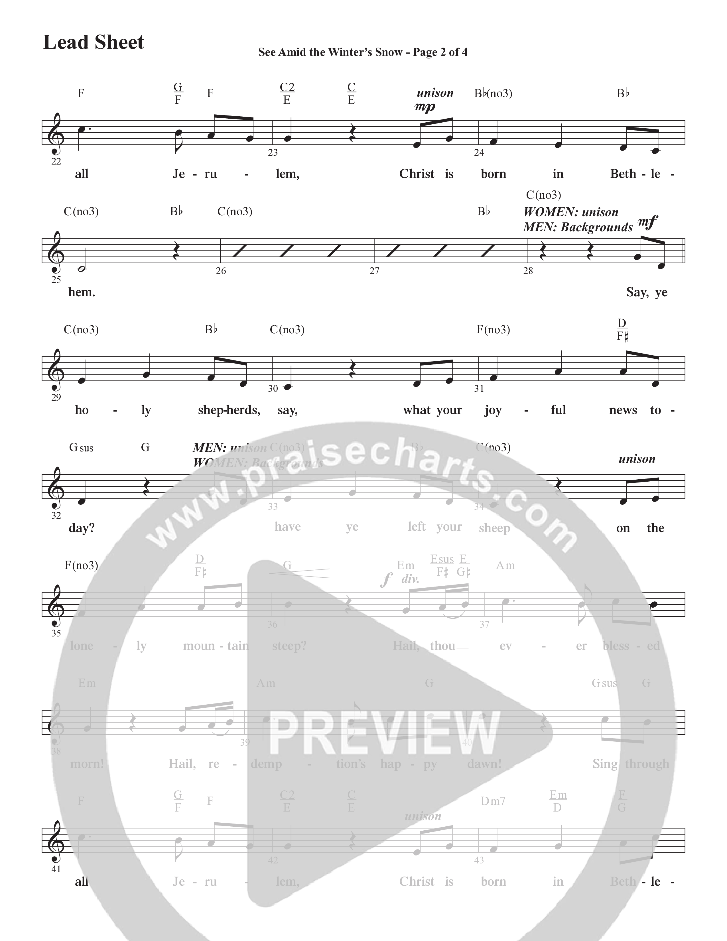 How Great Our Joy (10 Song Choral Collection) Song 6 (Lead & Chords) (Word Music Choral / Arr. Marty Parks)