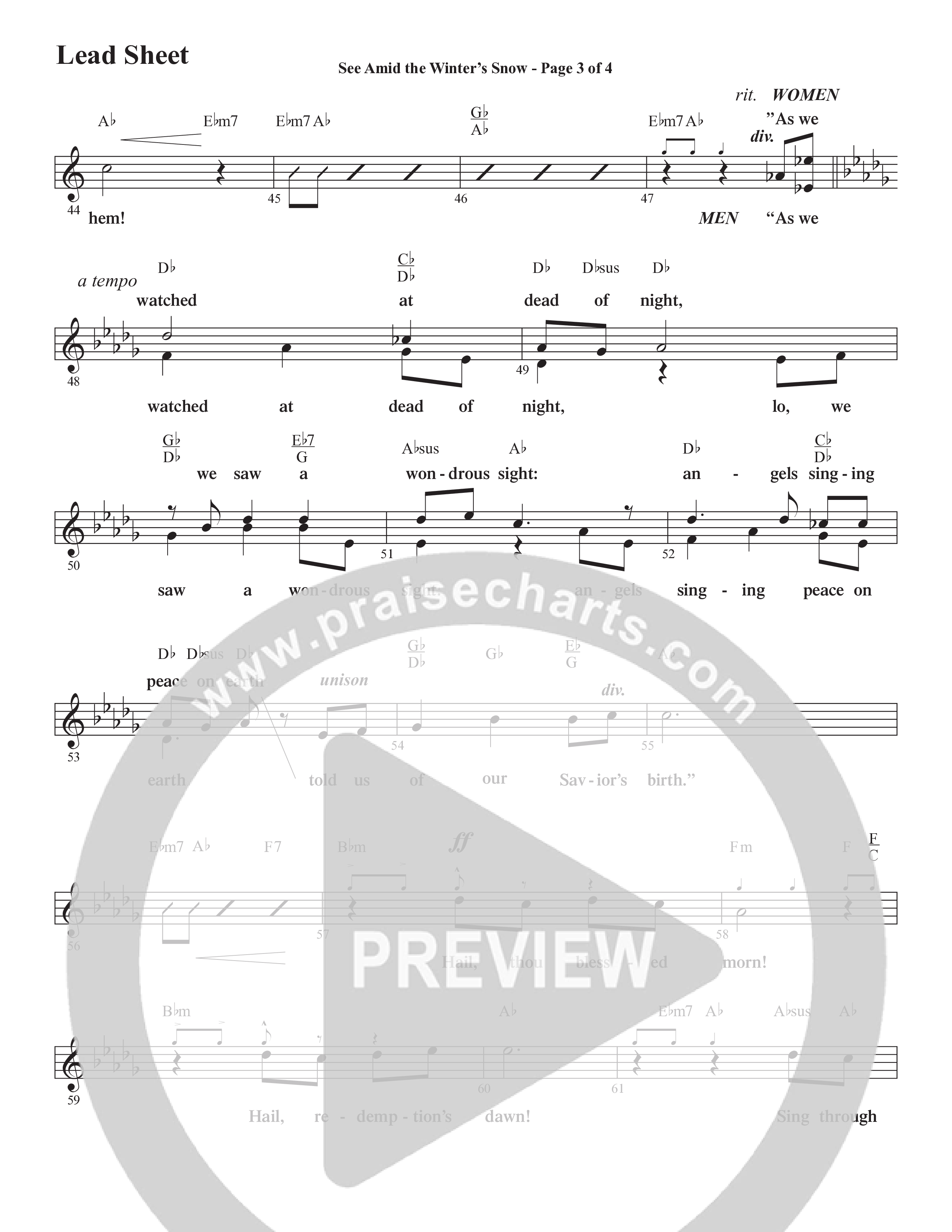 How Great Our Joy (10 Song Choral Collection) Song 6 (Lead & Chords) (Word Music Choral / Arr. Marty Parks)