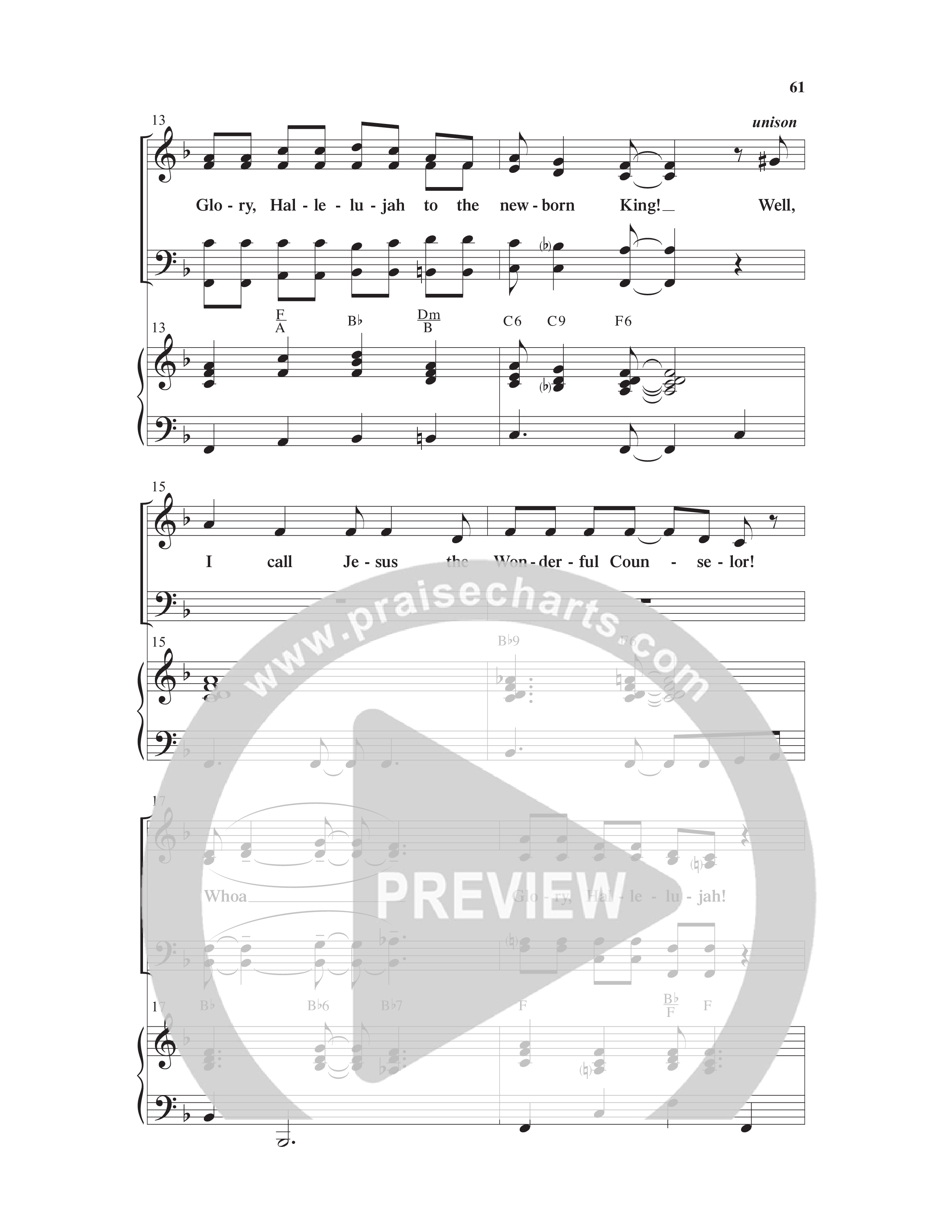 How Great Our Joy (10 Song Choral Collection) Song 7 (Piano SATB) (Word Music Choral / Arr. Marty Parks)