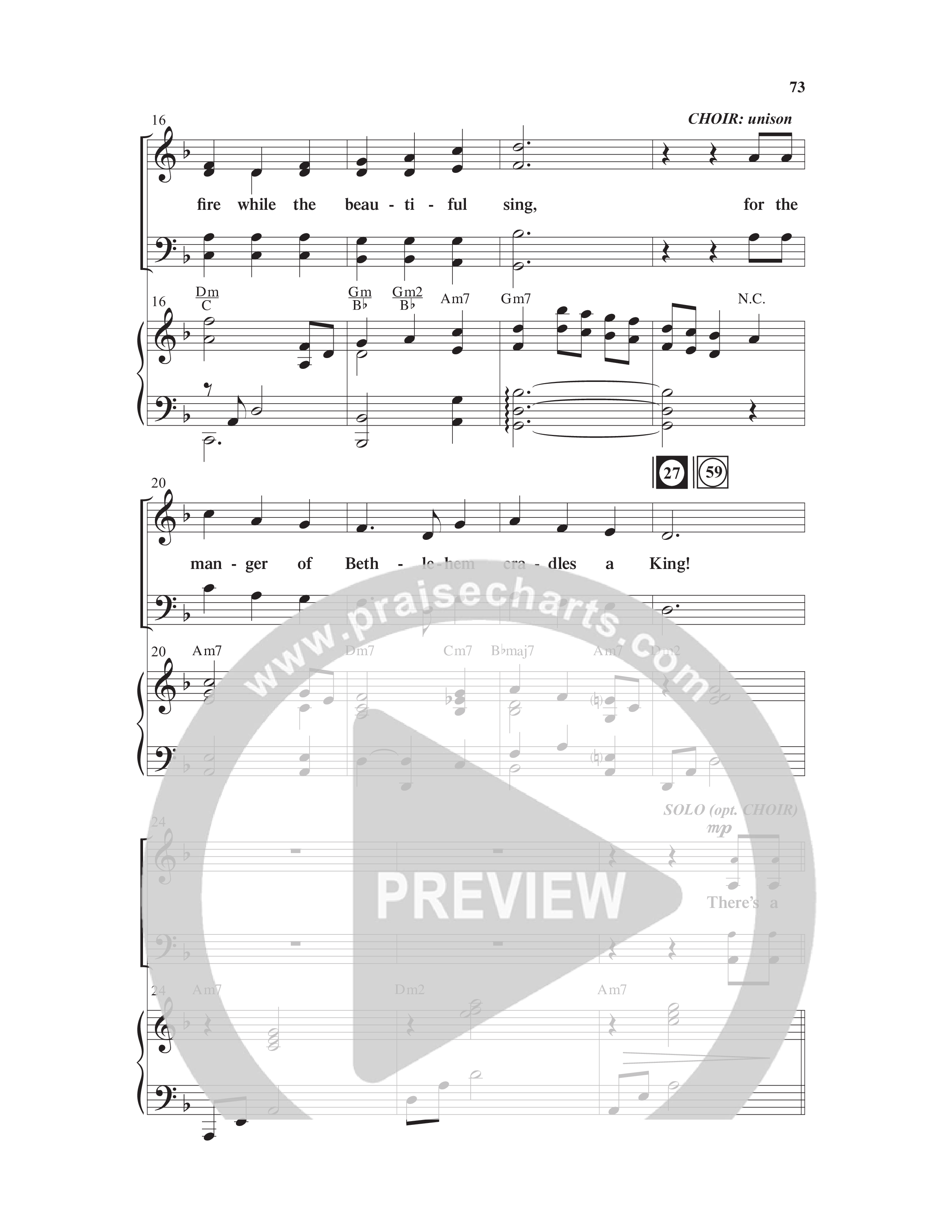 How Great Our Joy (10 Song Choral Collection) Song 8 (Piano SATB) (Word Music Choral / Arr. Marty Parks)