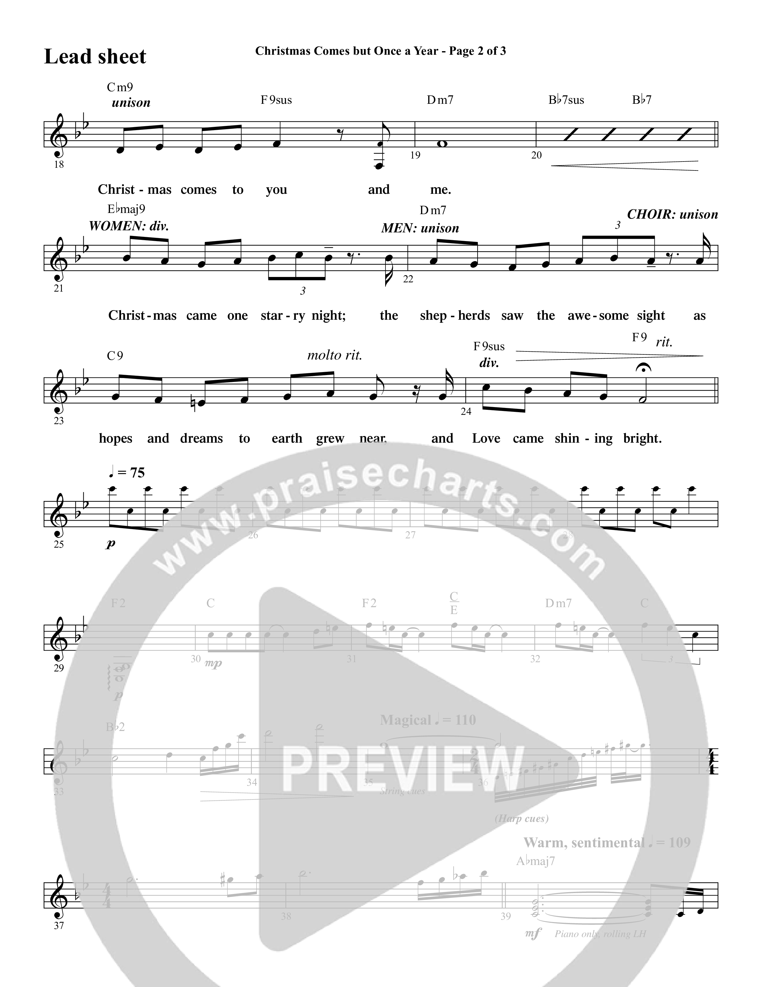 How To Have The Best Christmas Ever (15 Song Choral Collection) Song 10 (Lead & Chords) (Word Music Choral / Arr. Daniel Semsen)