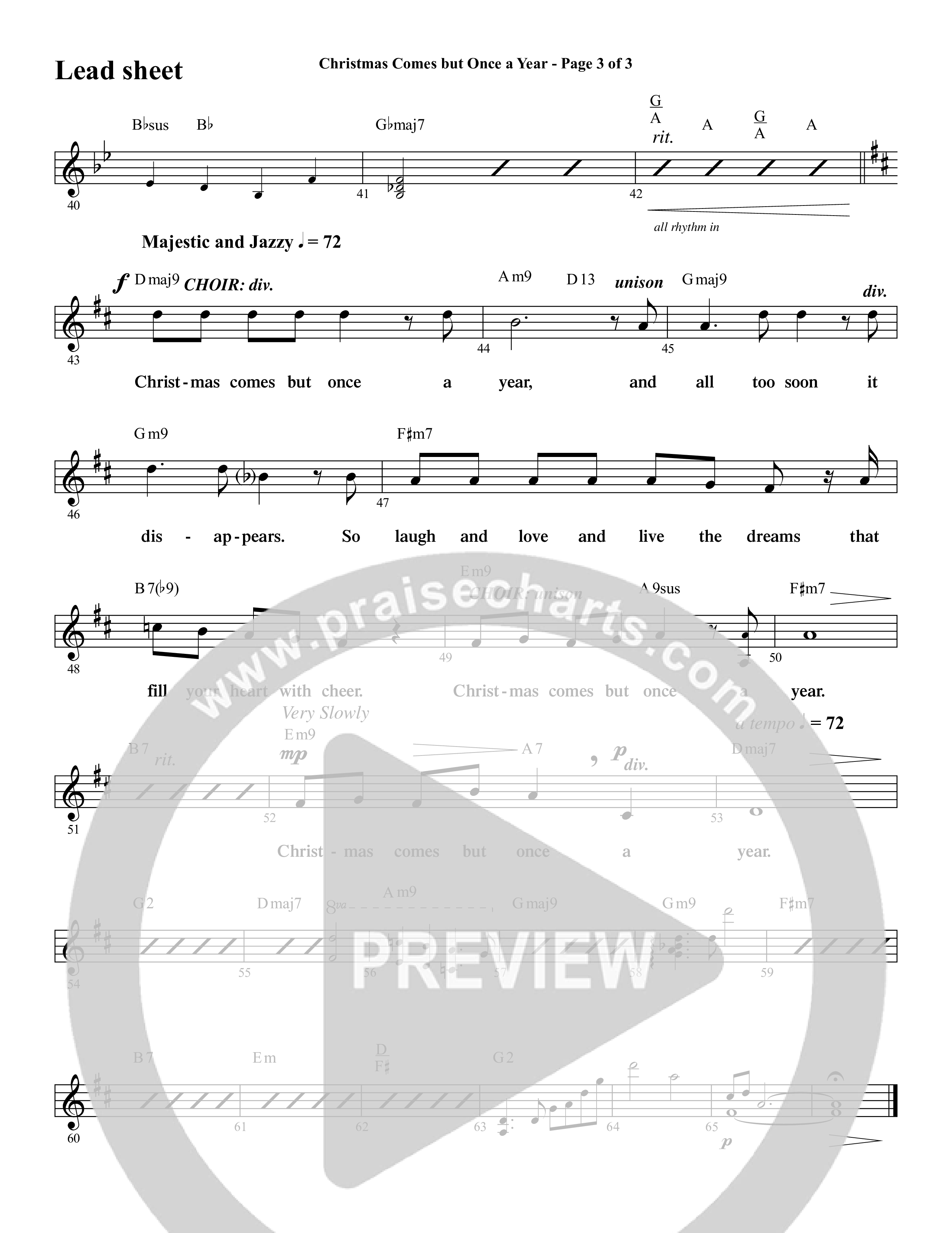How To Have The Best Christmas Ever (15 Song Choral Collection) Song 10 (Lead & Chords) (Word Music Choral / Arr. Daniel Semsen)
