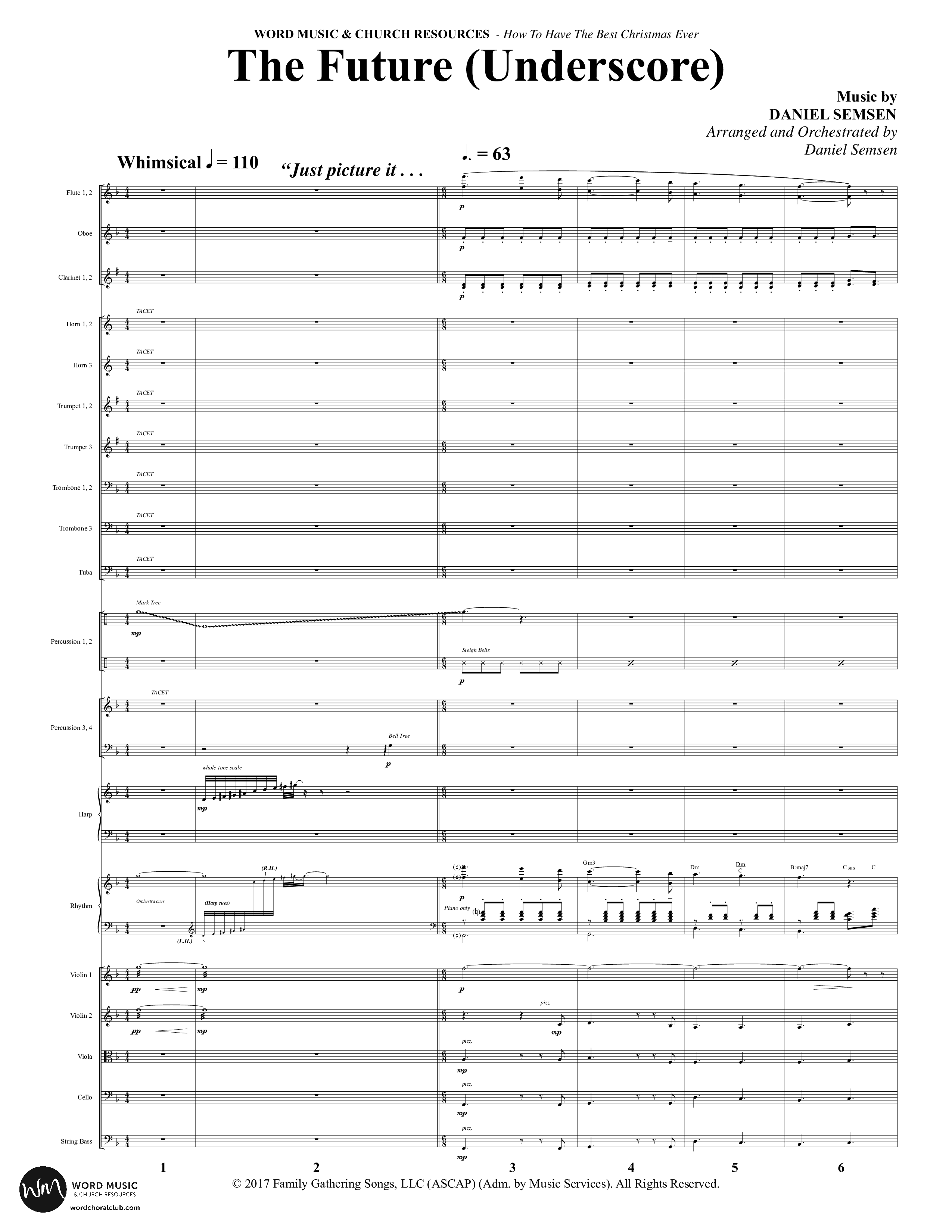 How To Have The Best Christmas Ever (15 Song Choral Collection) Song 13 (Orchestration) (Word Music Choral / Arr. Daniel Semsen)