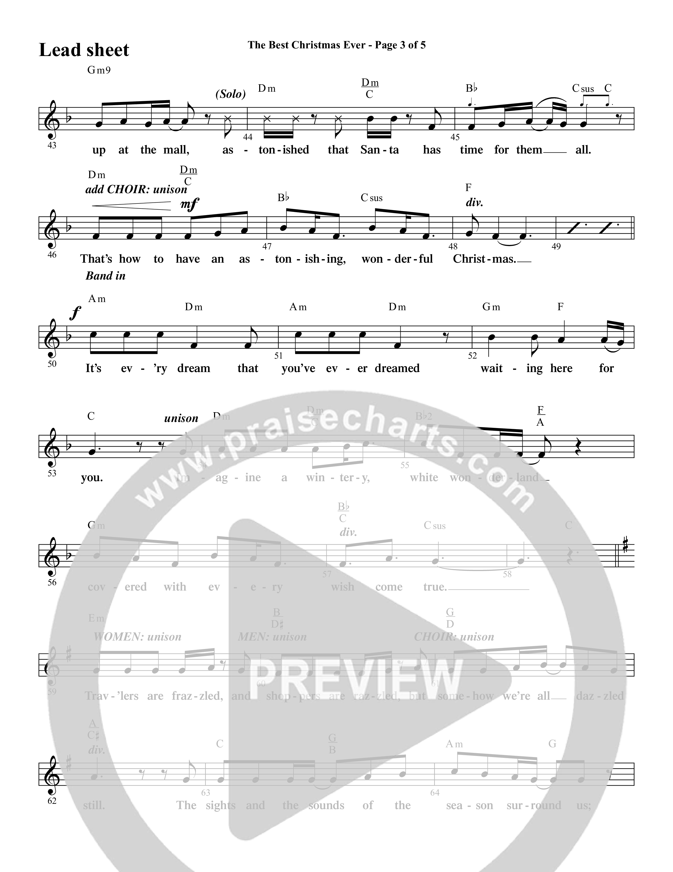 How To Have The Best Christmas Ever (15 Song Choral Collection) Lead & Chords Collection (Word Music Choral / Arr. Daniel Semsen)
