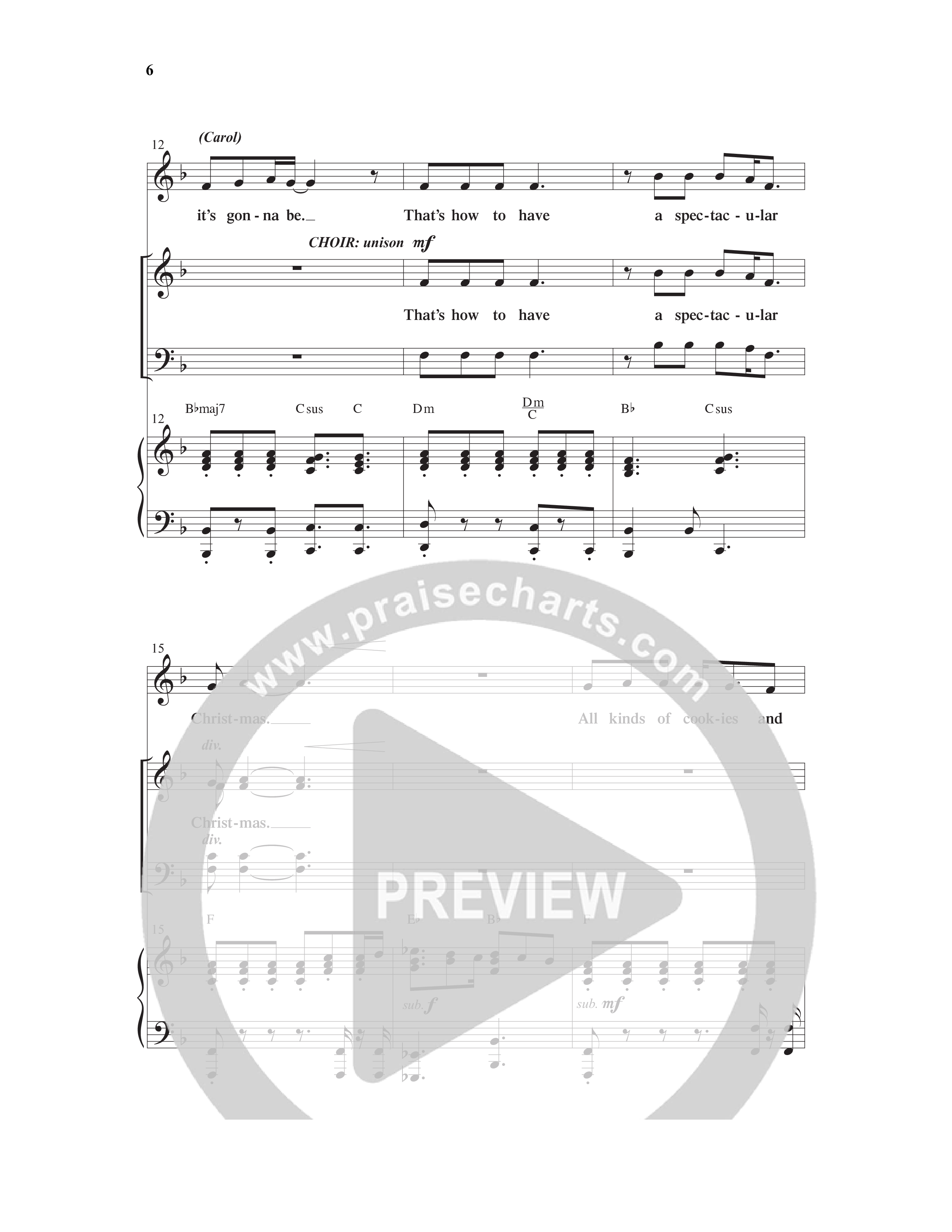 How To Have The Best Christmas Ever (15 Song Choral Collection) Song 1 (Piano SATB) (Word Music Choral / Arr. Daniel Semsen)