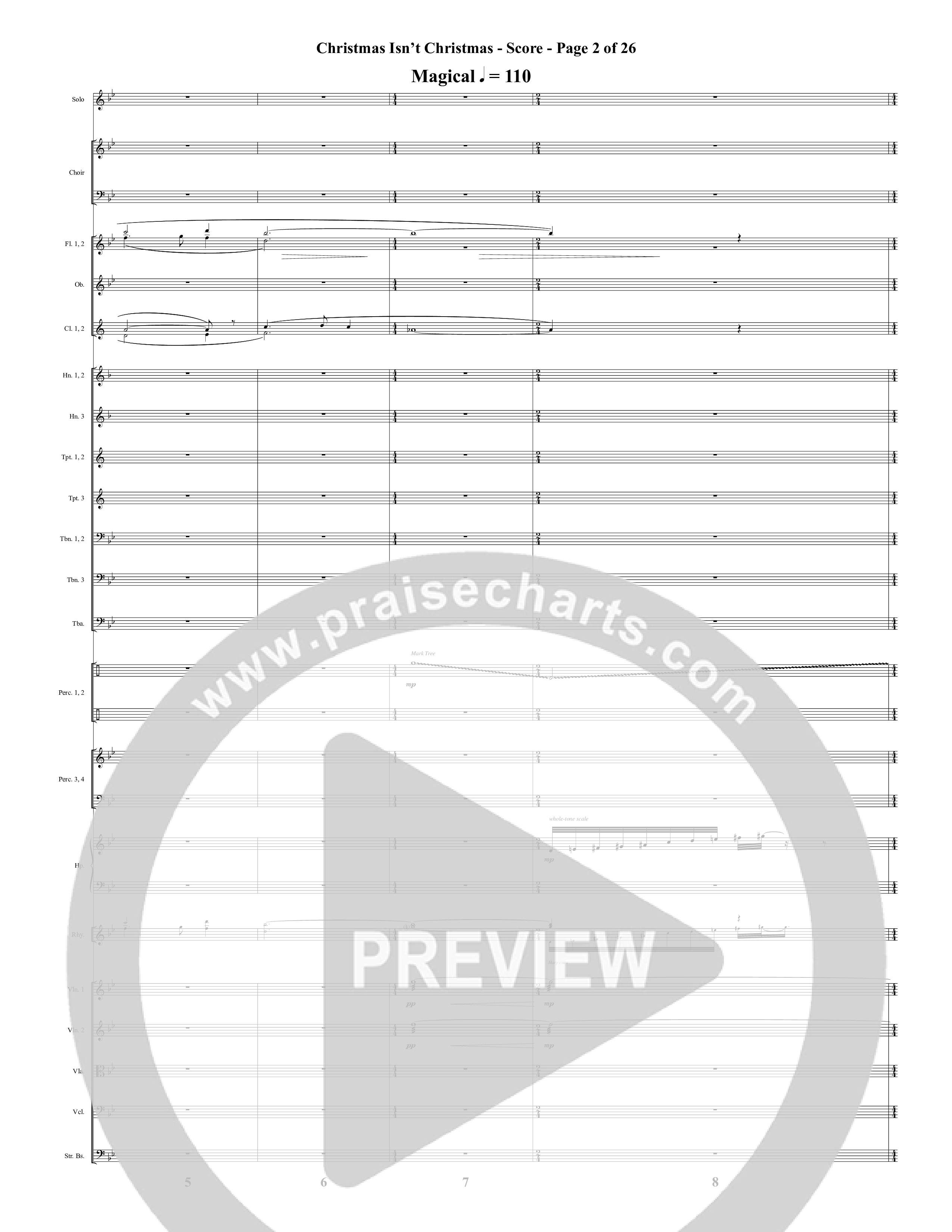 How To Have The Best Christmas Ever (15 Song Choral Collection) Song 3 (Orchestration) (Word Music Choral / Arr. Daniel Semsen)