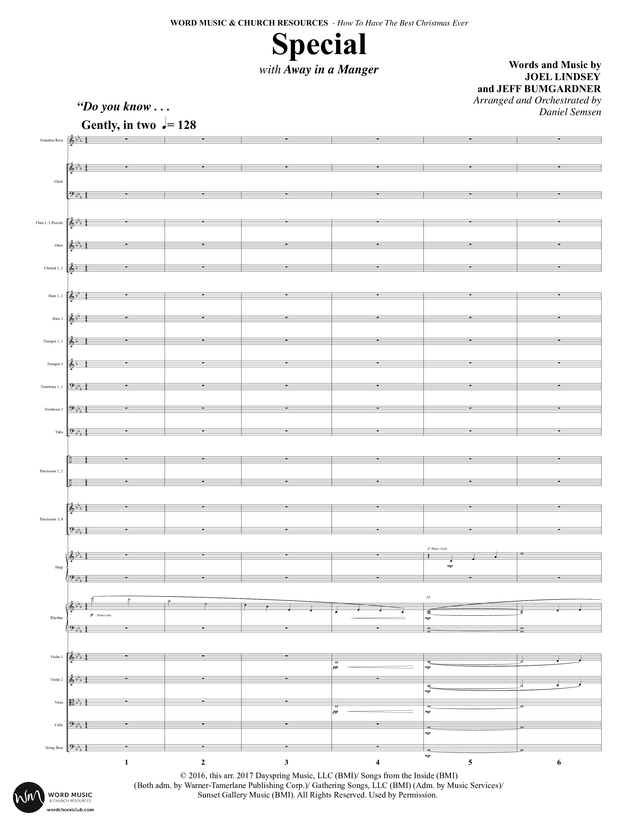 How To Have The Best Christmas Ever (15 Song Choral Collection) Song 6 (Orchestration) (Word Music Choral / Arr. Daniel Semsen)