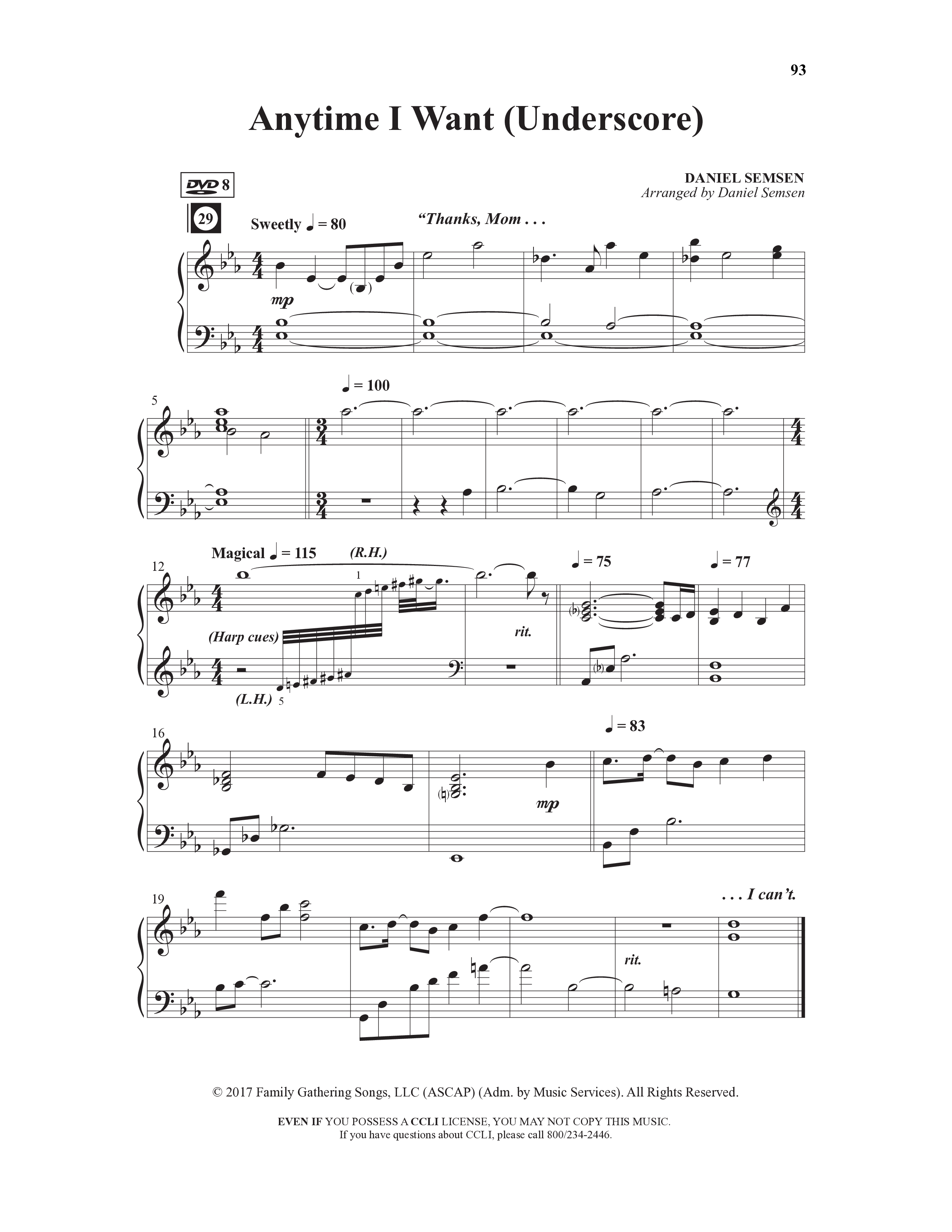 How To Have The Best Christmas Ever (15 Song Choral Collection) Song 7 (Piano SATB) (Word Music Choral / Arr. Daniel Semsen)