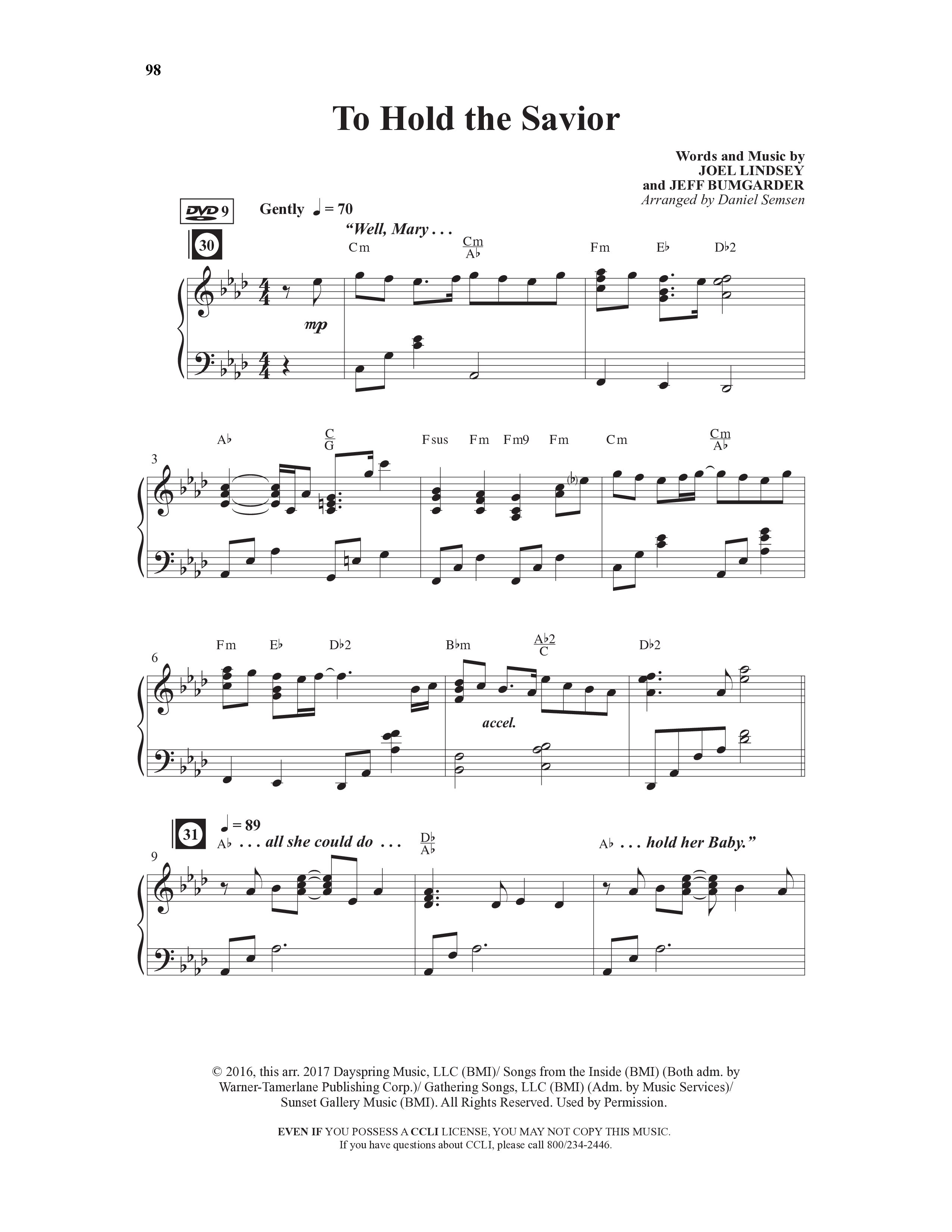 How To Have The Best Christmas Ever (15 Song Choral Collection) Song 8 (Piano SATB) (Word Music Choral / Arr. Daniel Semsen)