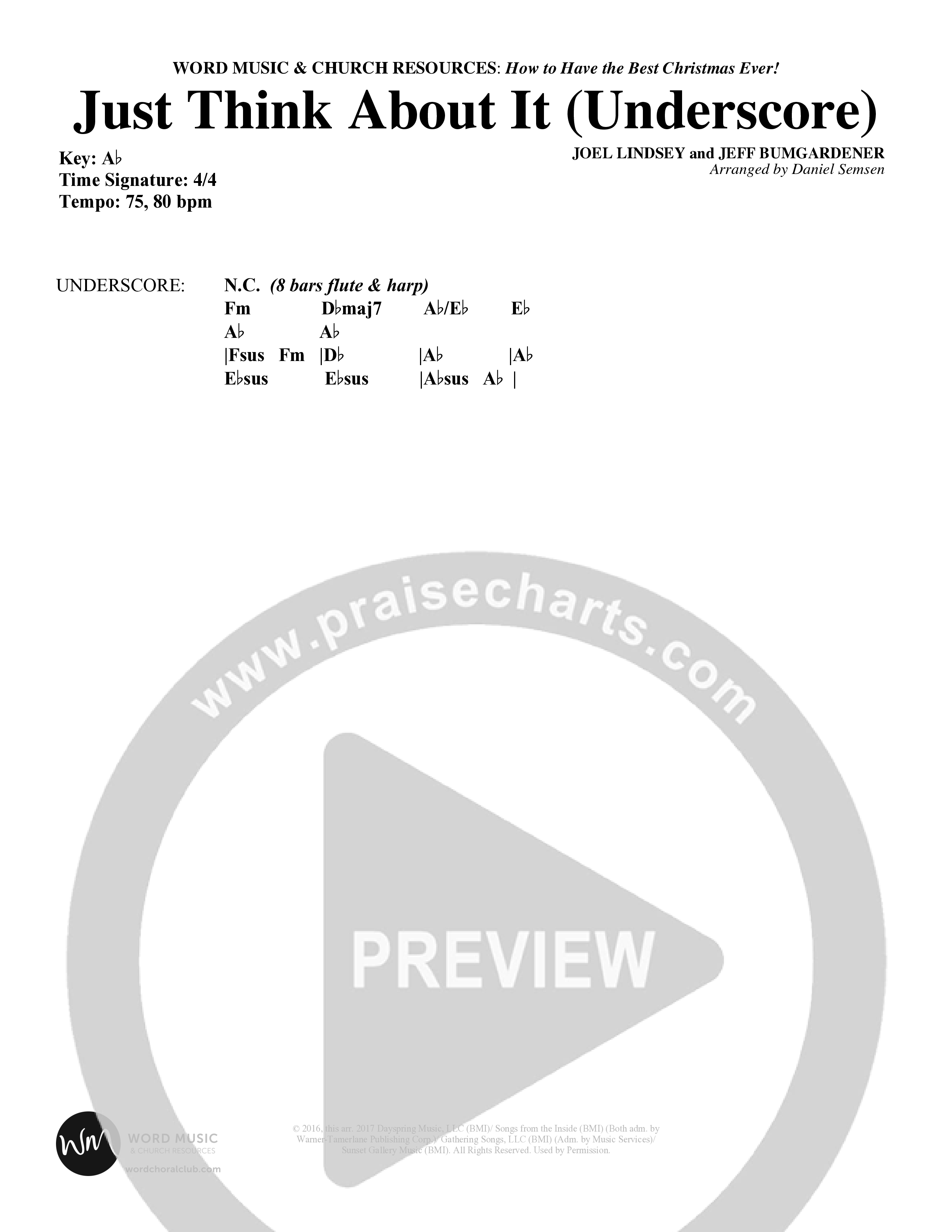 How To Have The Best Christmas Ever (15 Song Choral Collection) Song 9 (Lead & Chords) (Word Music Choral / Arr. Daniel Semsen)