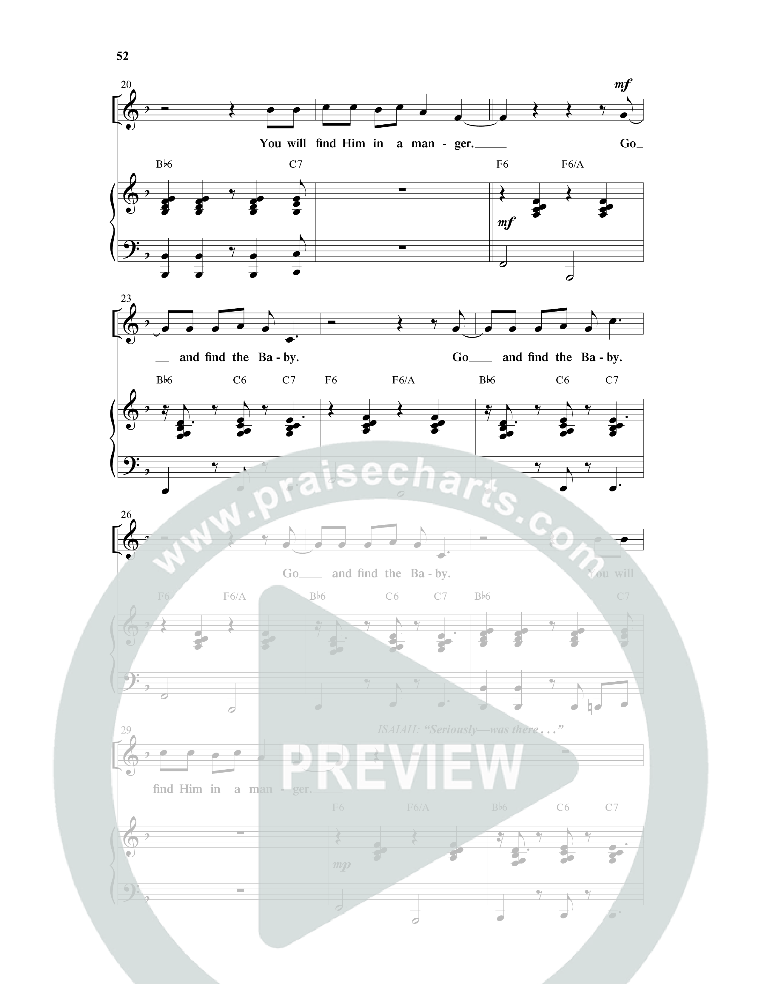 Isaiah Jones And Seekers Of The Lost Christmas Treasure (17 Song Choral Collection) Song 10 (Piano SATB) (WordKidz / Arr. Daniel Semsen)