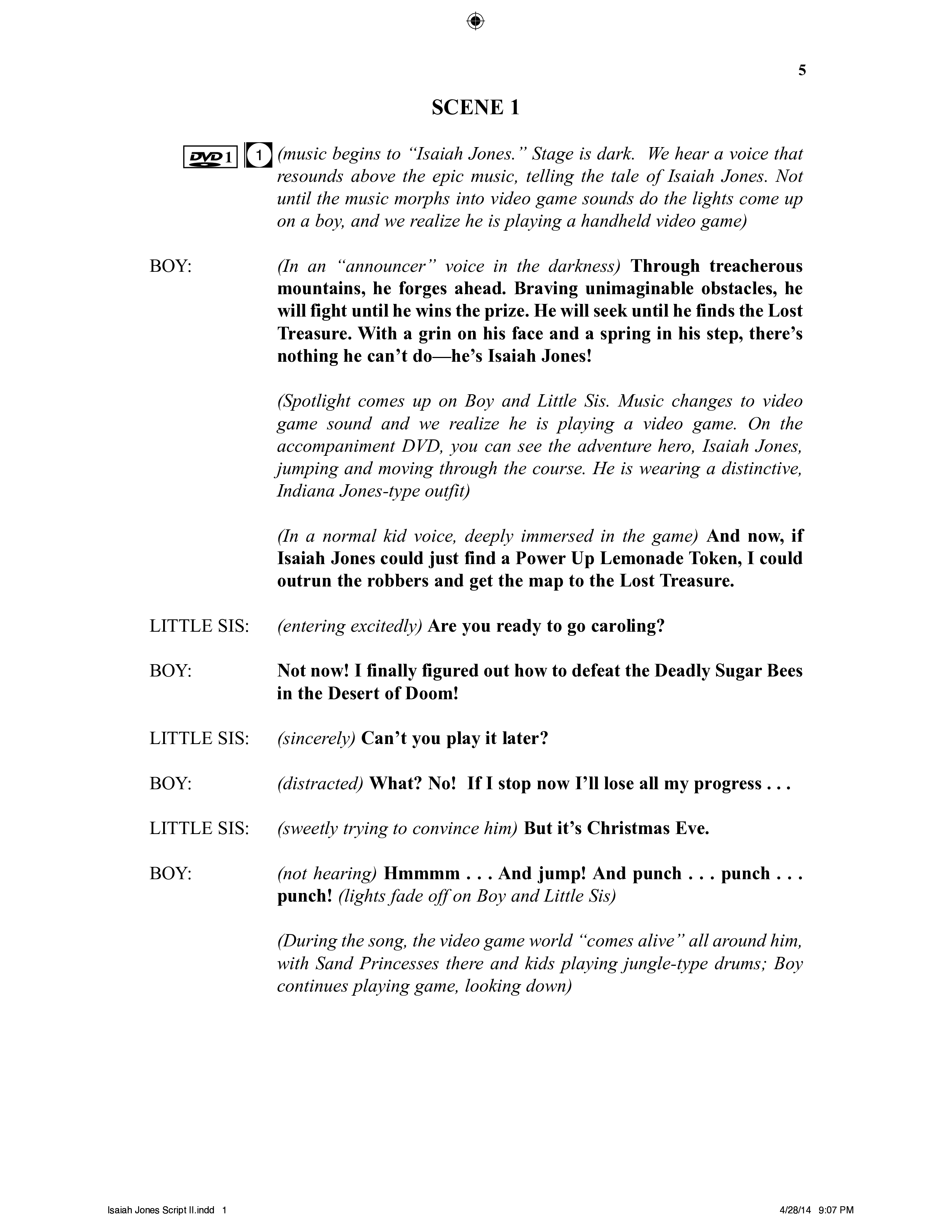 Isaiah Jones And Seekers Of The Lost Christmas Treasure (17 Song Choral Collection) Song 1 (Piano SATB) (WordKidz / Arr. Daniel Semsen)