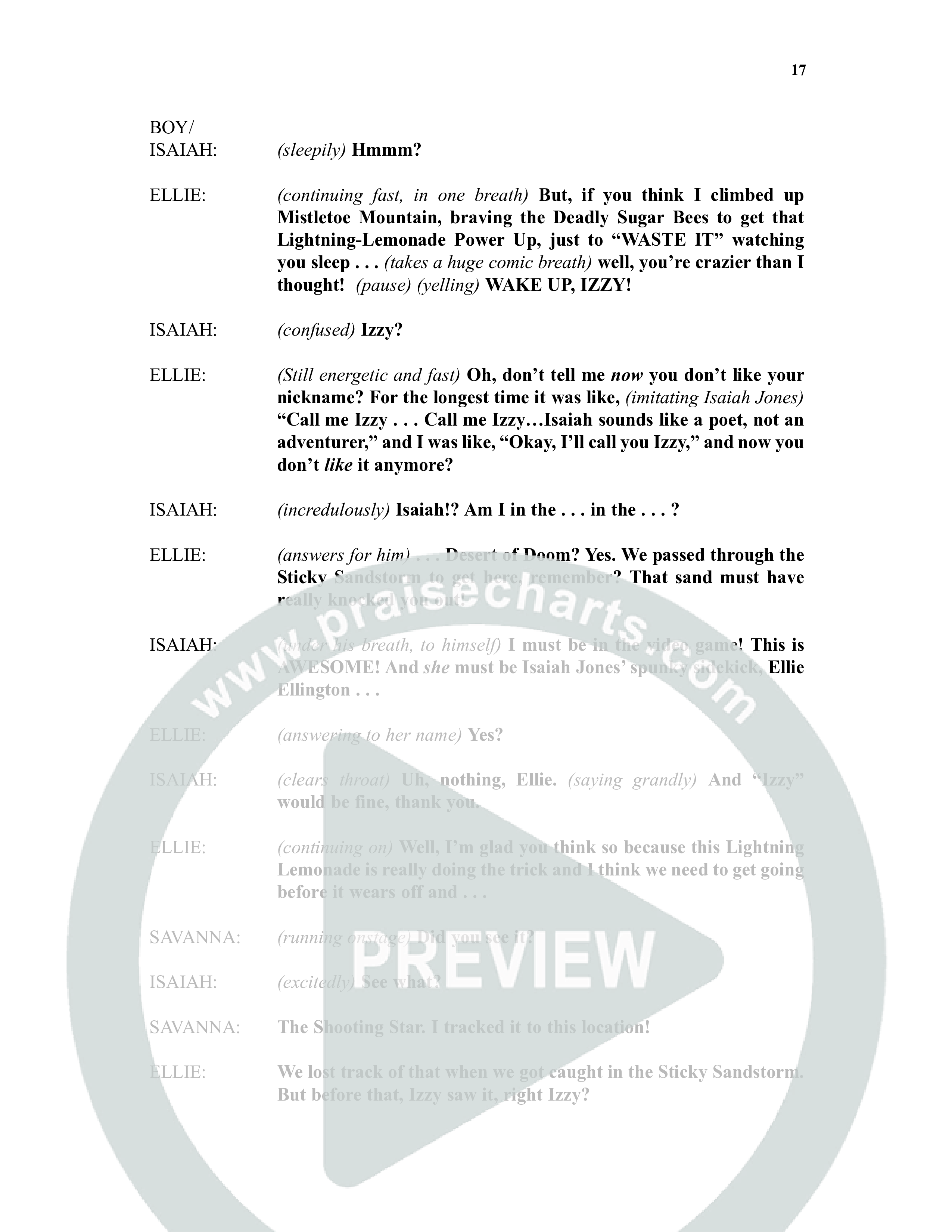 Isaiah Jones And Seekers Of The Lost Christmas Treasure (17 Song Choral Collection) Song 2 (Piano SATB) (WordKidz / Arr. Daniel Semsen)