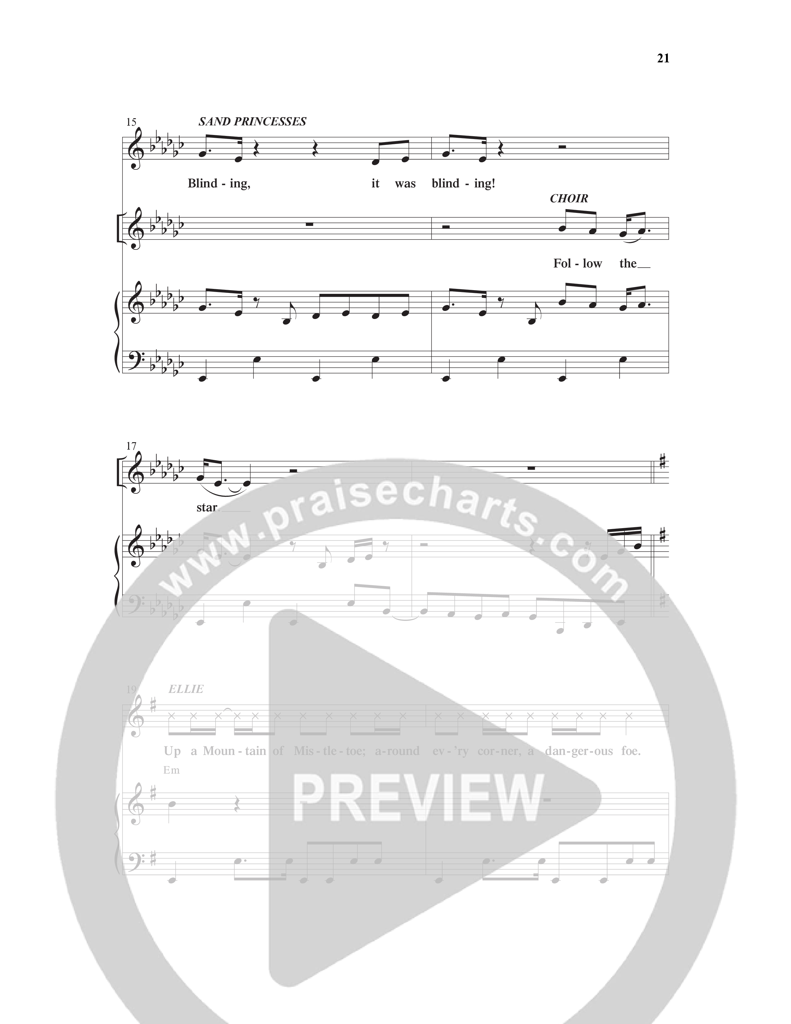 Isaiah Jones And Seekers Of The Lost Christmas Treasure (17 Song Choral Collection) Song 3 (Piano SATB) (WordKidz / Arr. Daniel Semsen)