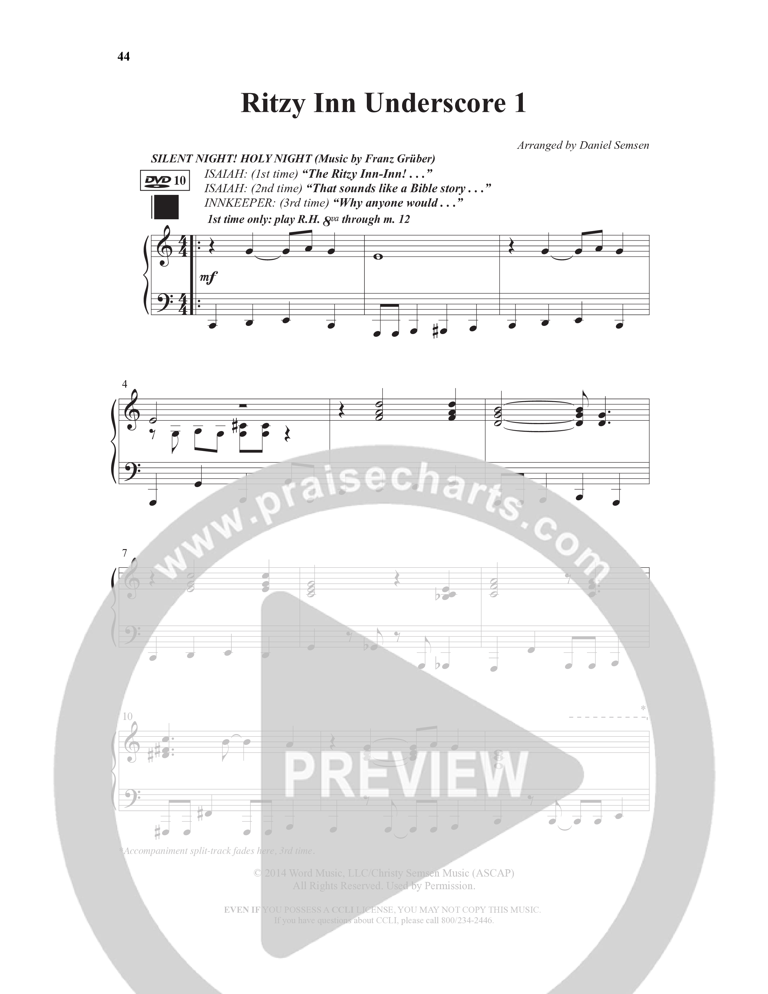 Isaiah Jones And Seekers Of The Lost Christmas Treasure (17 Song Choral Collection) Song 7 (Piano SATB) (WordKidz / Arr. Daniel Semsen)