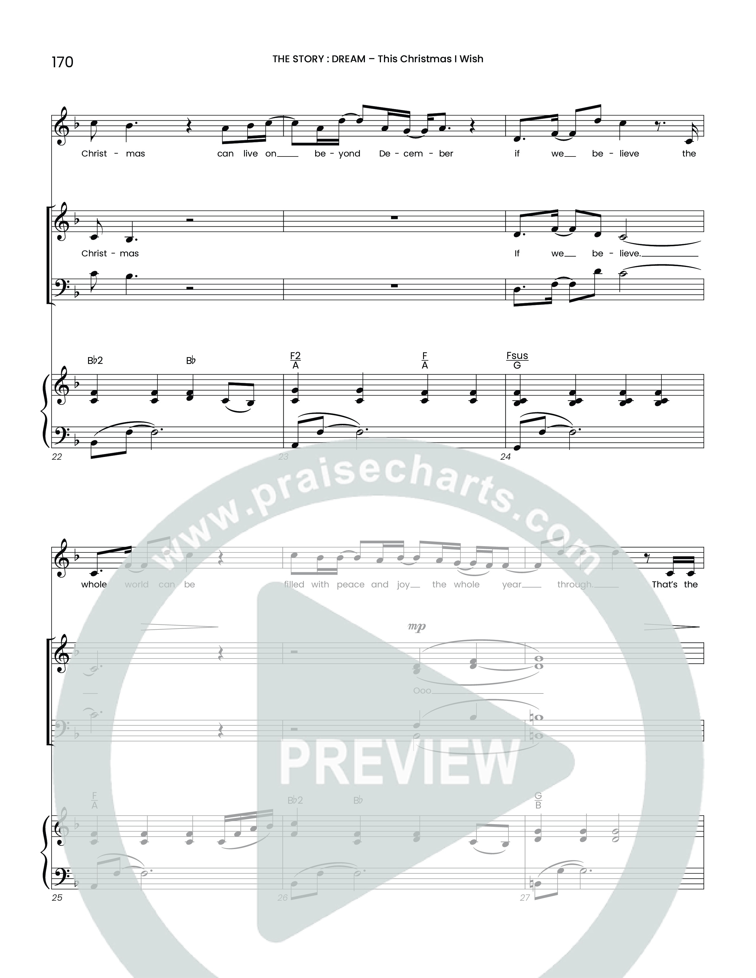 This Christmas I Wish (Choral Anthem SATB) Piano/Vocal (SATB) (Houston's First Worship)