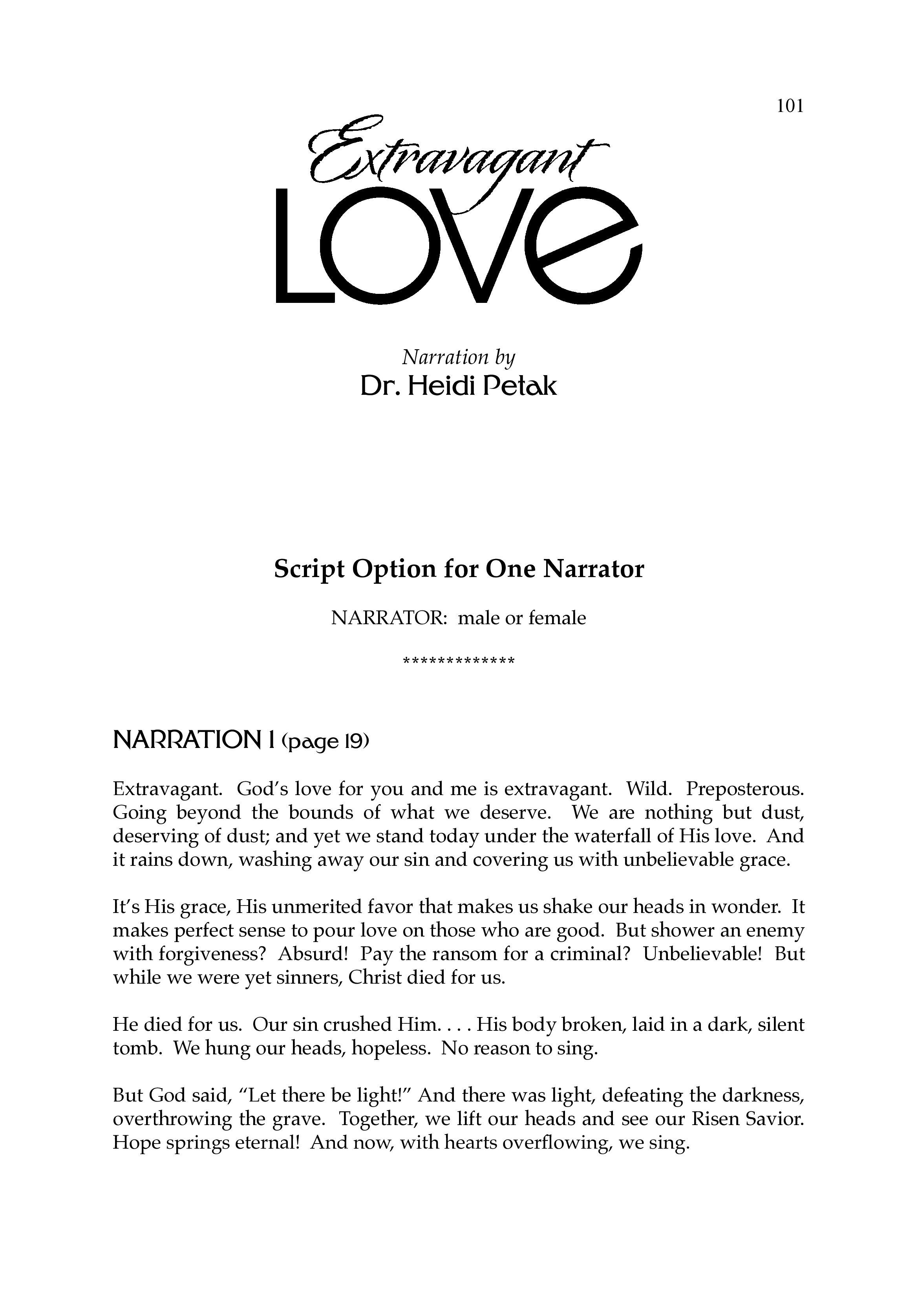 Extravagant Love (7 Song Choral Collection) Song 8 (Piano SATB) (Integrity Music / Arr. Joshua Spacht)