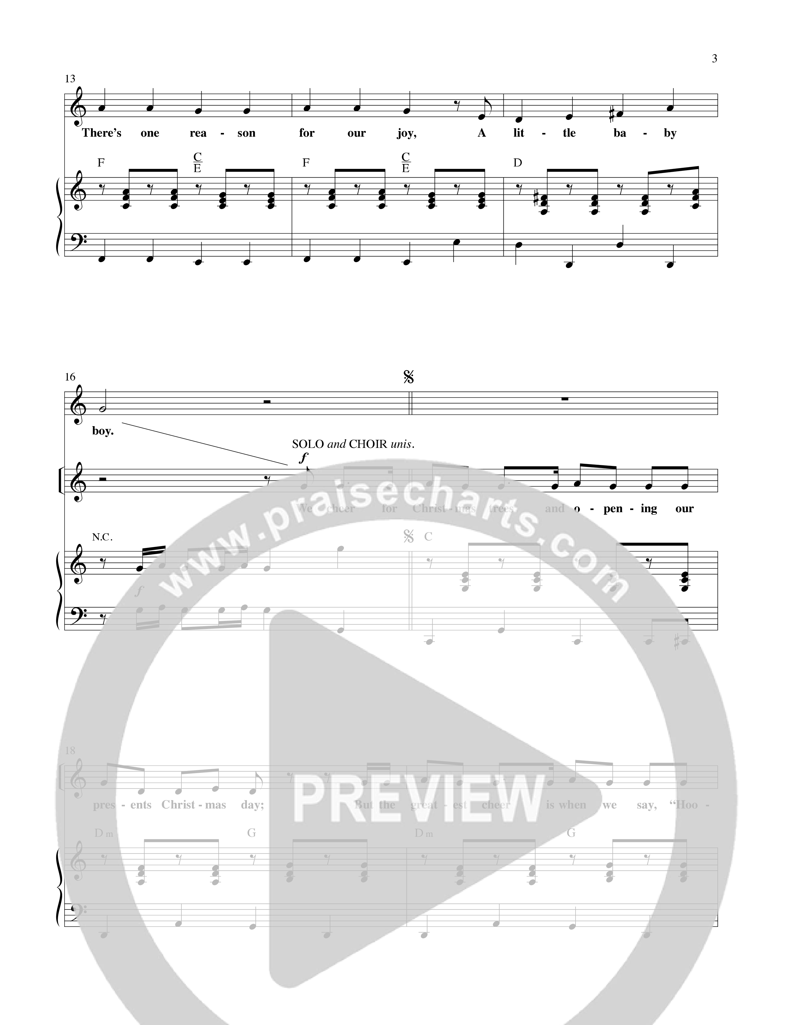 Hooray For Baby Jesus (5 Song Choral Collection) Choral Book (Lillenas Kids)