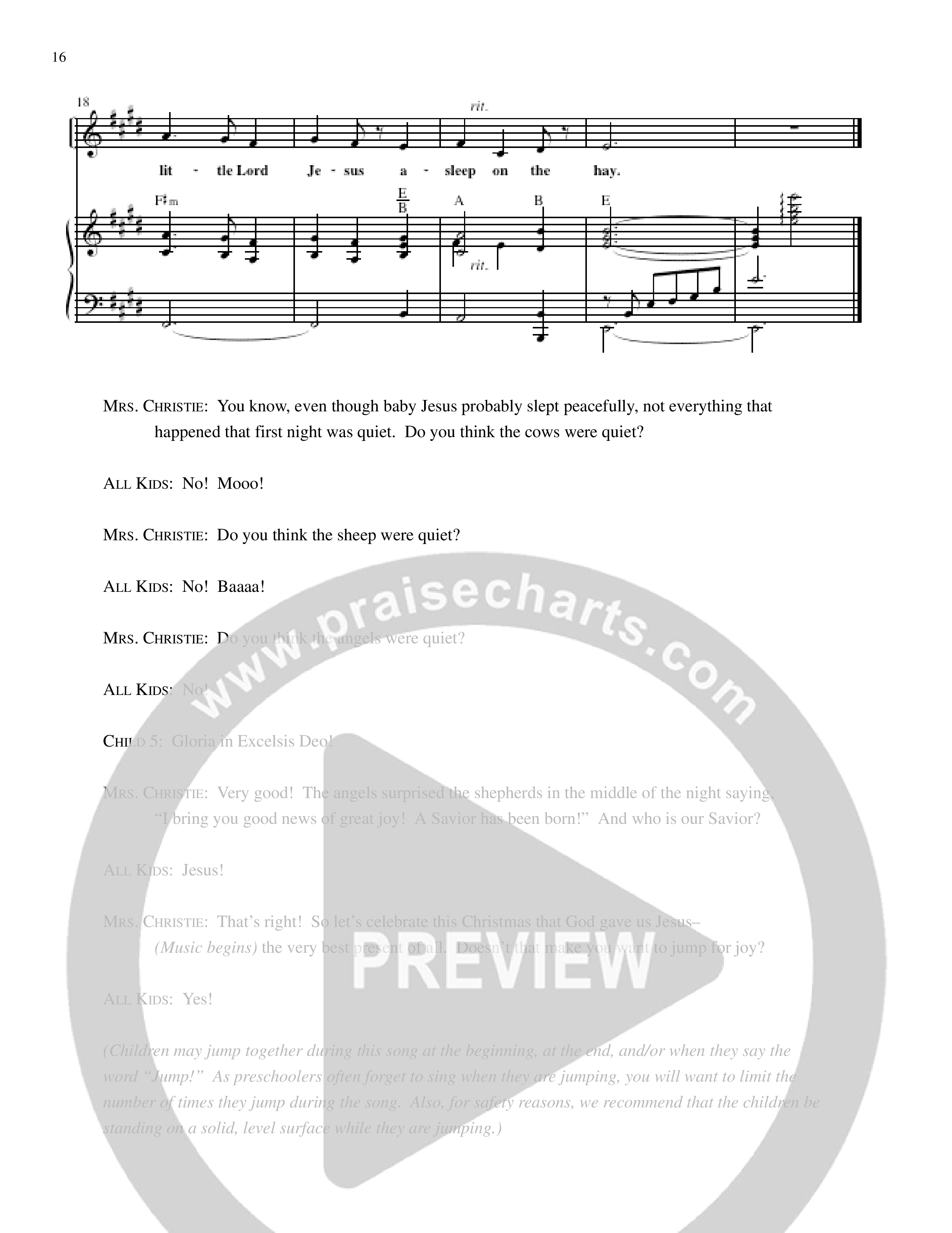 Hooray For Baby Jesus (5 Song Choral Collection) Song 4 (Piano SATB) (Lillenas Kids)