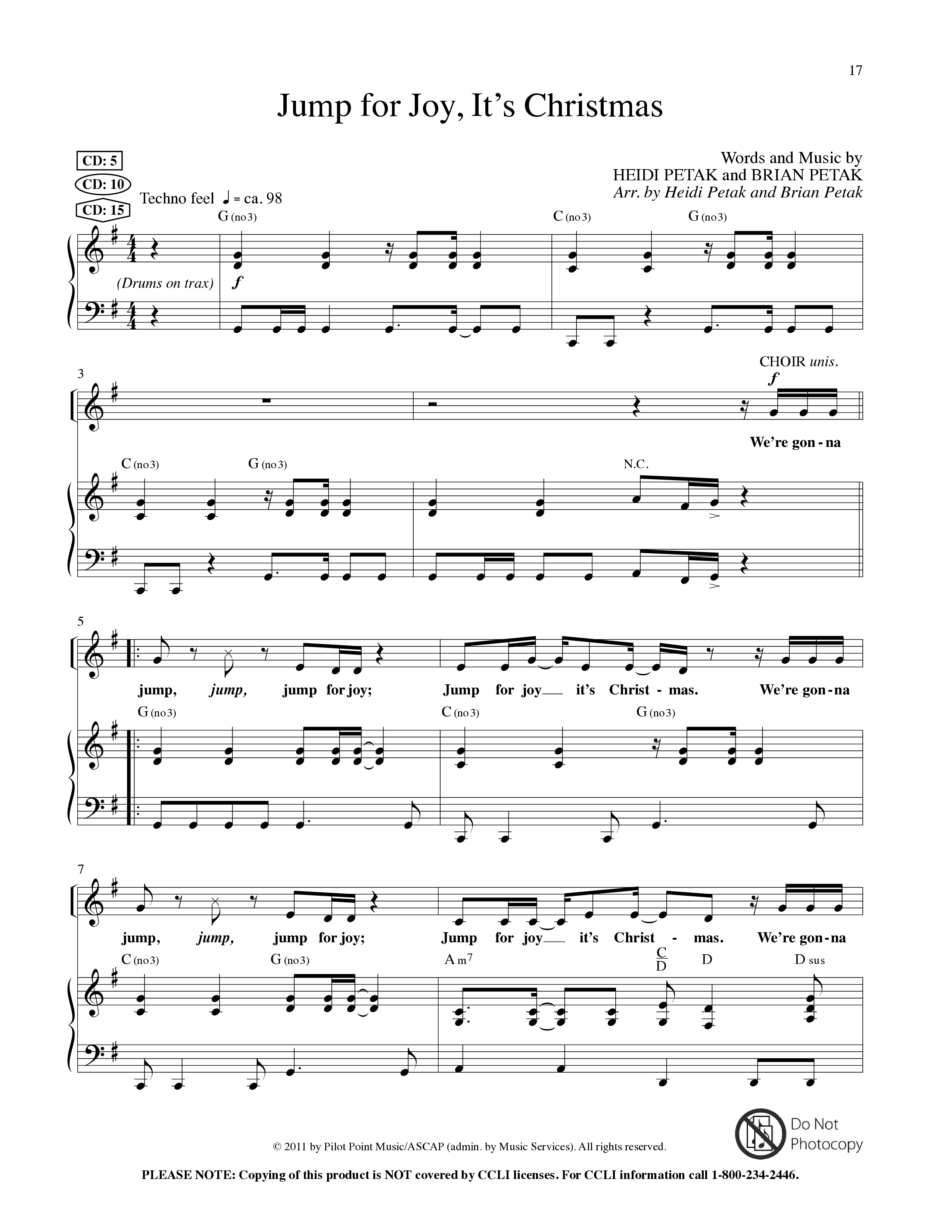 Hooray For Baby Jesus (5 Song Choral Collection) Song 5 (Piano SATB) (Lillenas Kids)