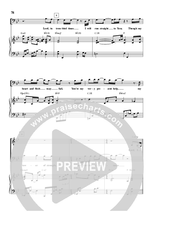 Lord I Run To You Piano/Vocal & Lead (Alvin Slaughter)