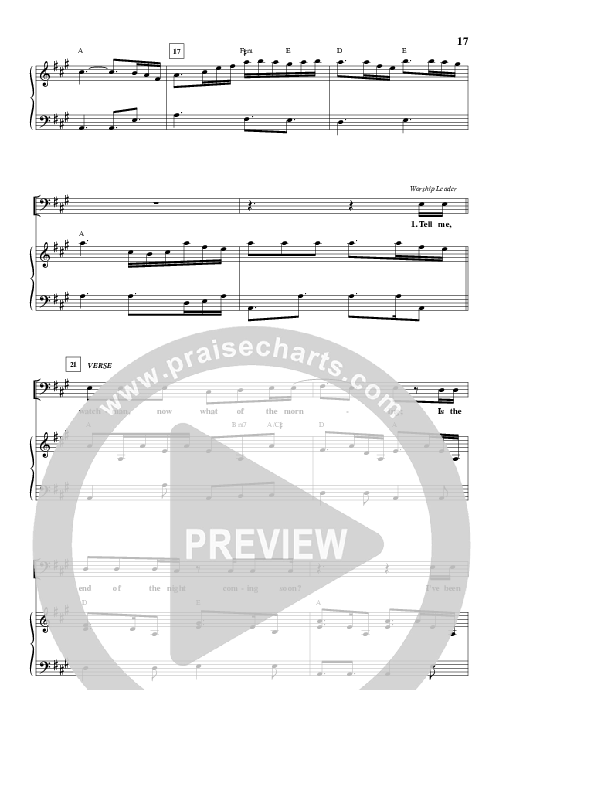 Watchman Piano/Vocal (Robin Mark)