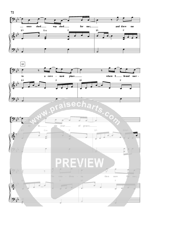 Year Of Grace Lead & Piano (Robin Mark)