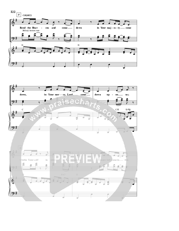 Rend The Heavens Lead & Piano (Robin Mark)