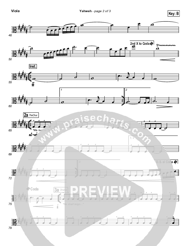 Yahweh Viola (Hillsong Worship)