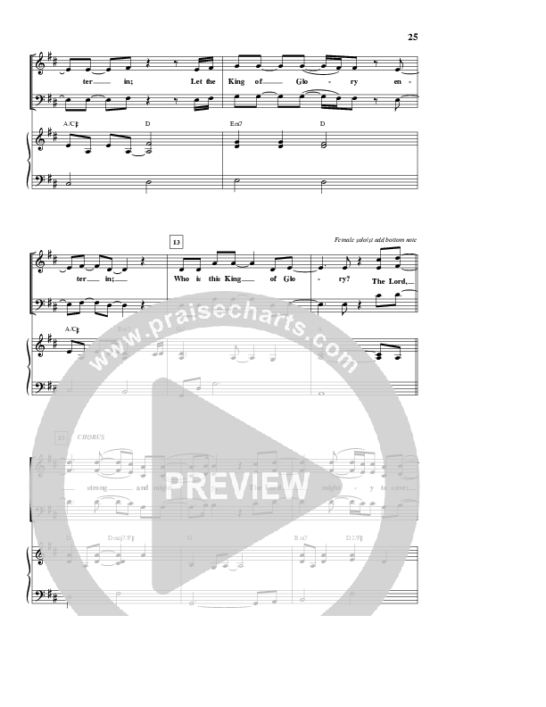 Prepare The Way Piano/Vocal (Jared Anderson)