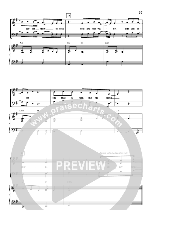 Fill Me Up Lead & Piano (Jared Anderson)