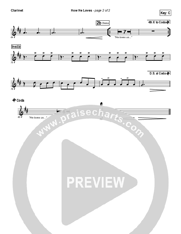 How He Loves Clarinet (Jared Anderson)