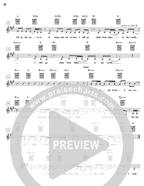 Carrier Lead Sheet (Jared Anderson)