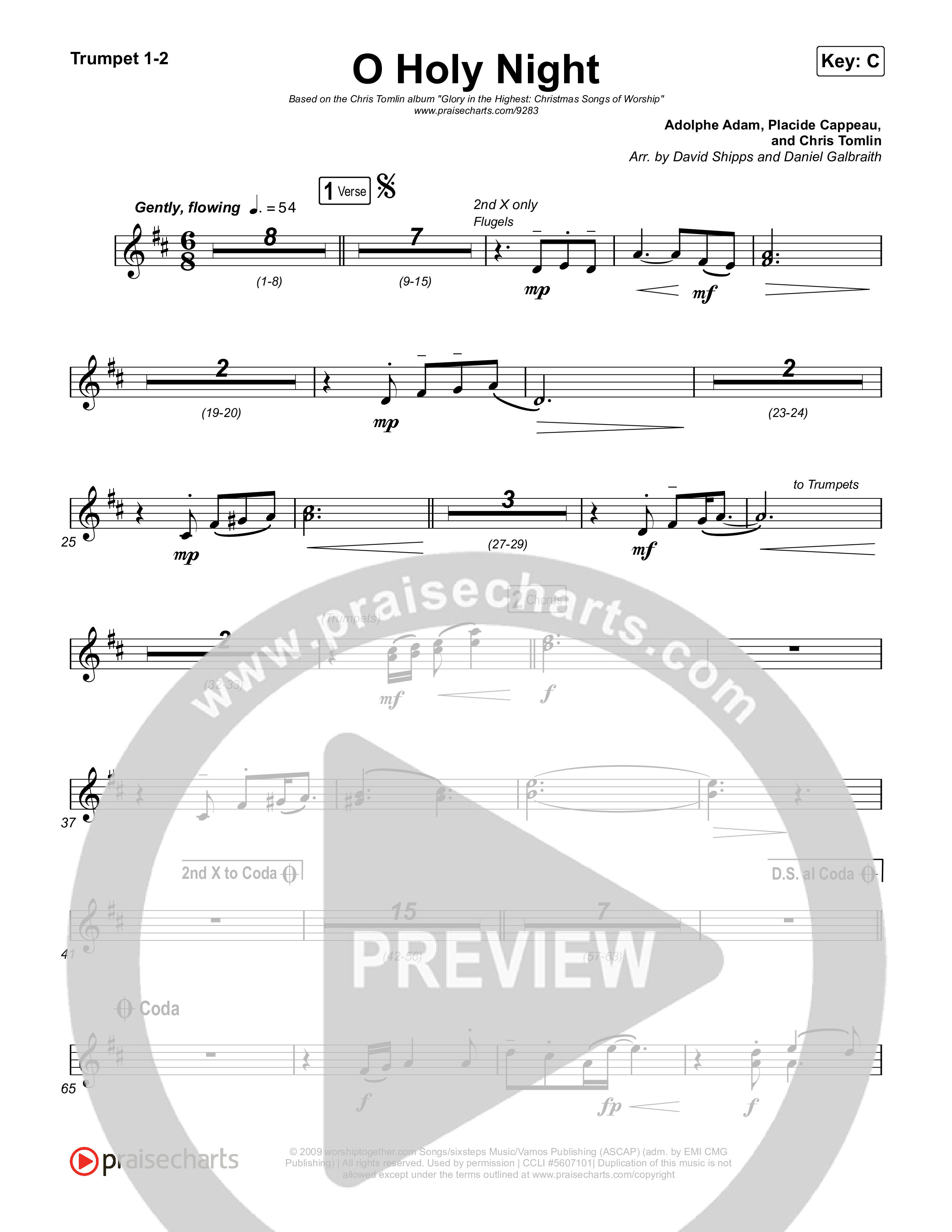 O Holy Night Brass Pack (Chris Tomlin)