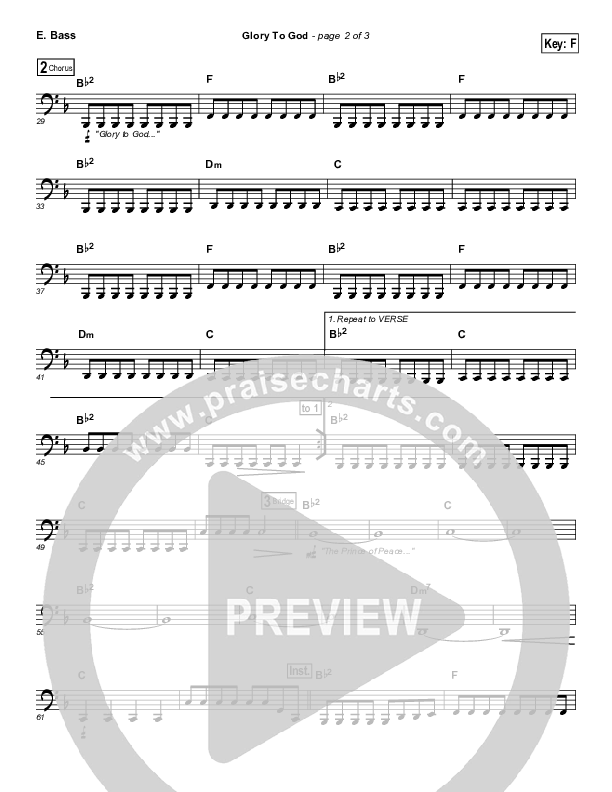 Glory To God Bass Guitar (Lincoln Brewster)