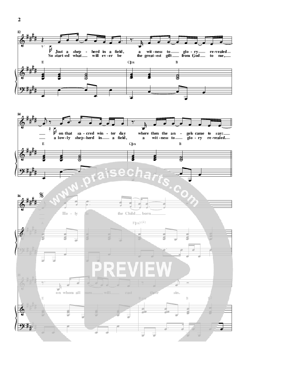 Holy Is The Child Lead & Piano (Joel Auge)