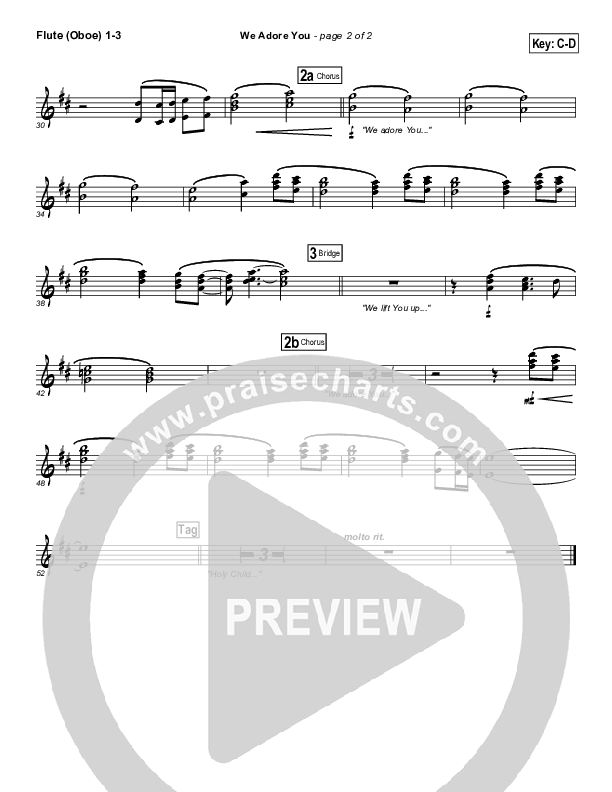 We Adore You Wind Pack (Paul Baloche)