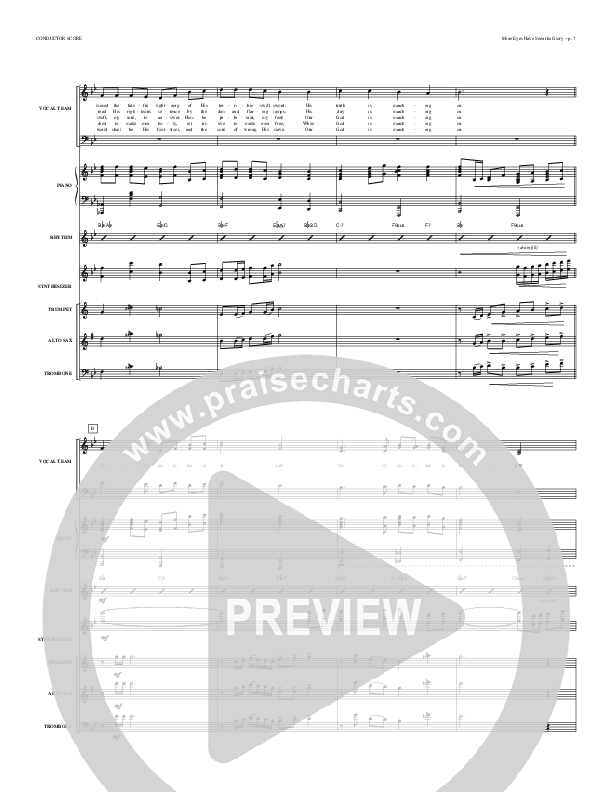 MIne Eyes Have Seen The Glory Orchestration (Todd Billingsley)