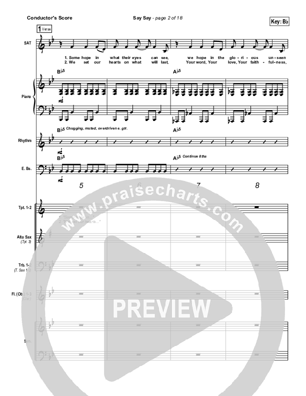 Say Say Praise Band (Kristian Stanfill / Passion)