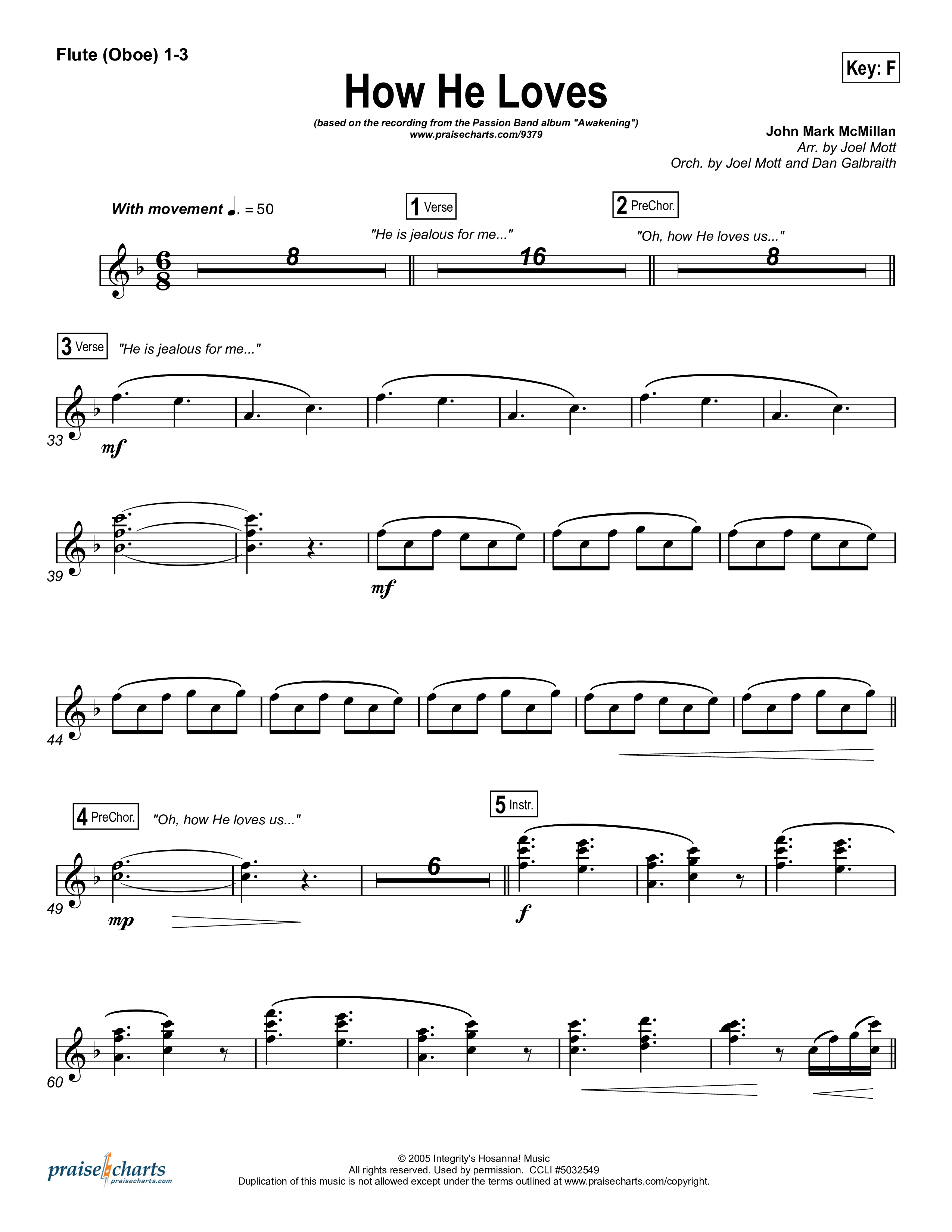 How He Loves Wind Pack (David Crowder / Passion)