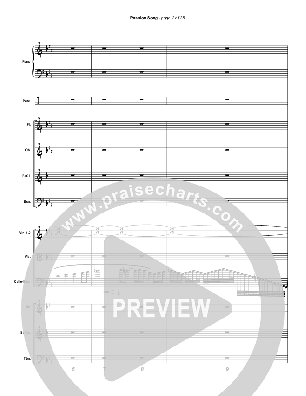 Passion Song (Instrumental) Conductor's Score (Frank Ralls)