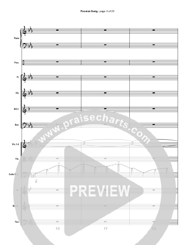 Passion Song (Instrumental) Conductor's Score (Frank Ralls)