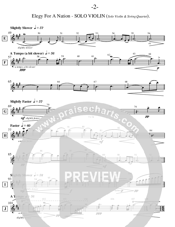 Elegy For A Nation (Instrumental) Violins (Ric Flauding)