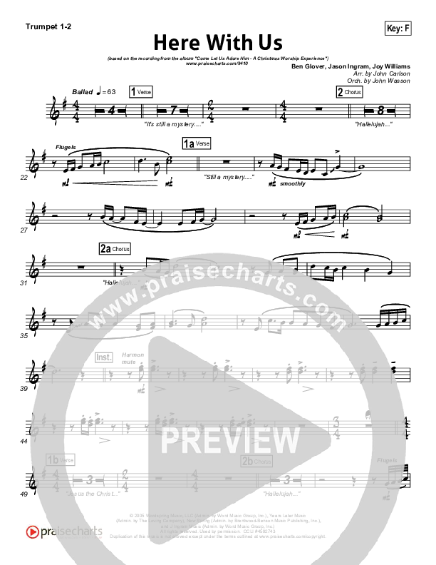 Here With Us Brass Pack (Joy Williams)