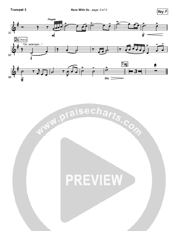 Here With Us Trumpet 3 (Joy Williams)